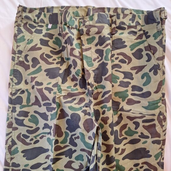 Vintage Seaway Green Camo Shirt&Pant Set Men’s XLarge Hunting Gear New Old Stock - Picture 9 of 13